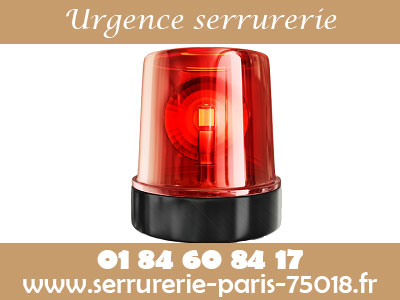 Urgence serrurerie Paris 18